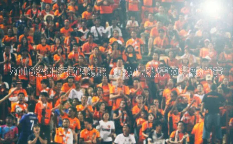 2018深圳运动盛事：活力与激情的精彩篇章