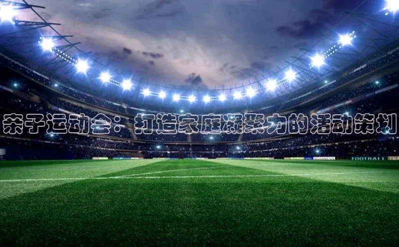 亲子运动会：打造家庭凝聚力的活动策划